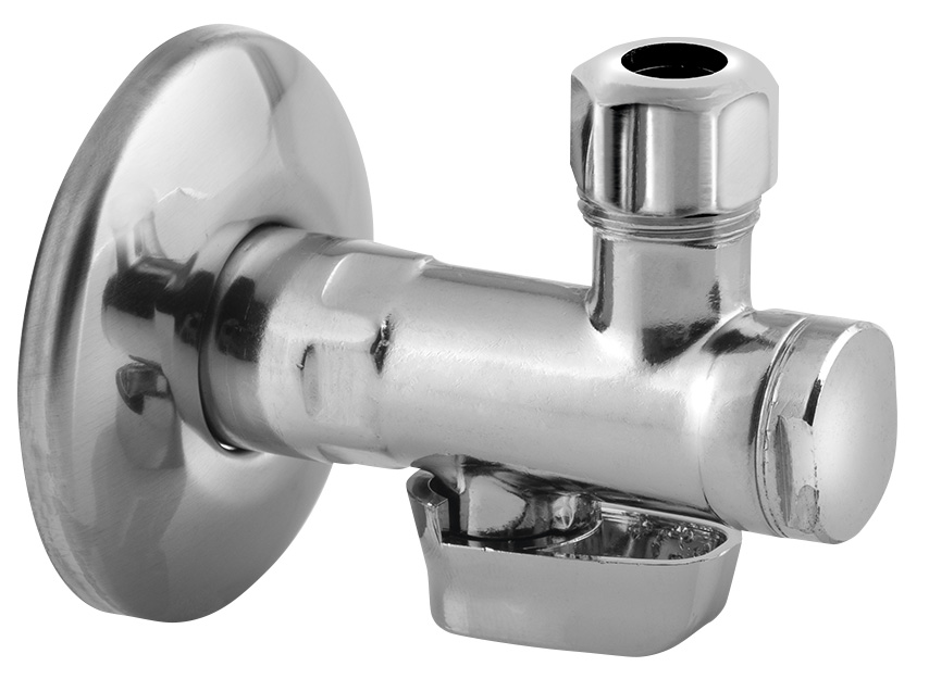 2020CR (55445) Rohový ventil s matkou, 1/2