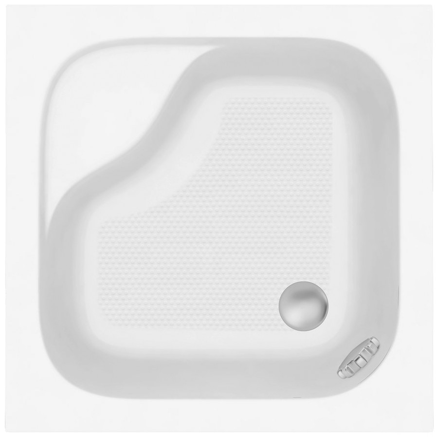 C99 (55551) Sprchová vanička akrylátová, čtverec 90x90x30cm, včetně nožiček C99