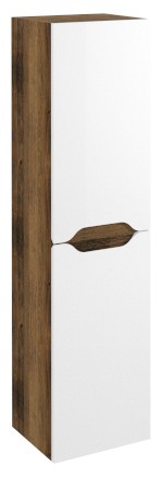 WA245-3019 (44794) WAVE skříňka vysoká 35x140x30cm, levá/pravá, bílá/dub collingwood WA245-3019