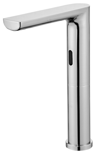 Senzorová vysoká stojánková baterie 6V DC (4xAA), nerez mat PS120