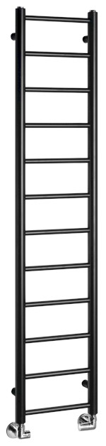 DINA otopné těleso 300x1380 mm, černá mat IR373B