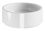 OKE keramické umyvadlo na desku, Ø 40cm, bílá 554101