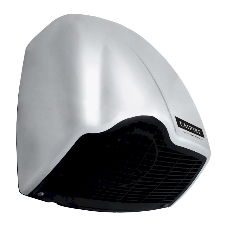 EMPIRE U-NIK AUTOMATIC bezdotykový tryskový osoušeč rukou 230 V, 1850 W, 262x305x165mm, ABS plast, stříbrná lesk 9812