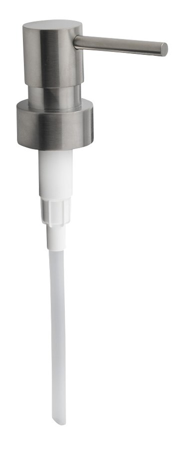Pumpička k dávkovači mýdla, kovová, nerez mat NDX111