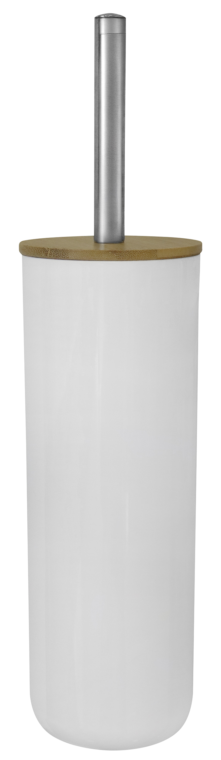 SNOW WC štětka na postavení, bílá/bambus 7582