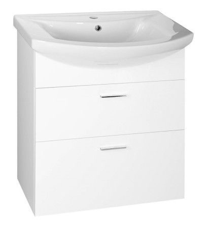 ZOJA umyvadlová skříňka šuplíková 61,5x74x32cm, bílá 51061A