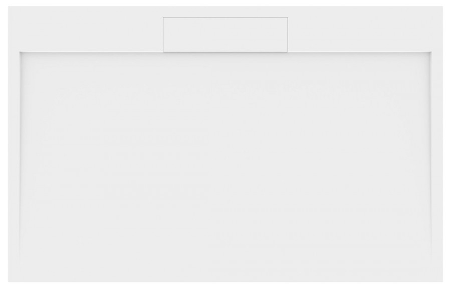 IRENA sprchová vanička z litého mramoru, obdélník 140x90cm, bílá HI14090