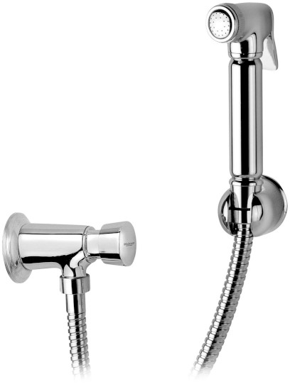 TEMPOR samouzavírací nástěnný ventil s bidetovou sprškou, chrom 937.040.1