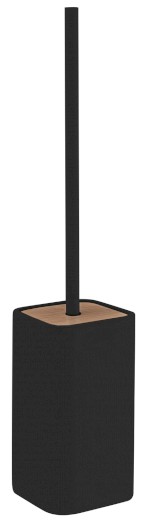 NINFEA WC štětka na postavení, černá/bambus 133314