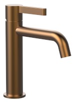 AF002PG (61550) ICONIC stojánková umyvadlová baterie, měď mat AF002PG