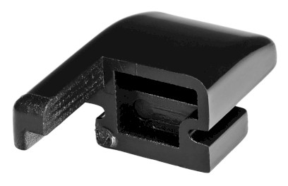 EASY BLACK úchyt pevného skla, pravý NDAE079RB