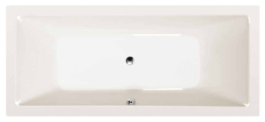71710.40 (54881) KRYSTA obdélníková vana 180x80x39cm, ivory 71710.40