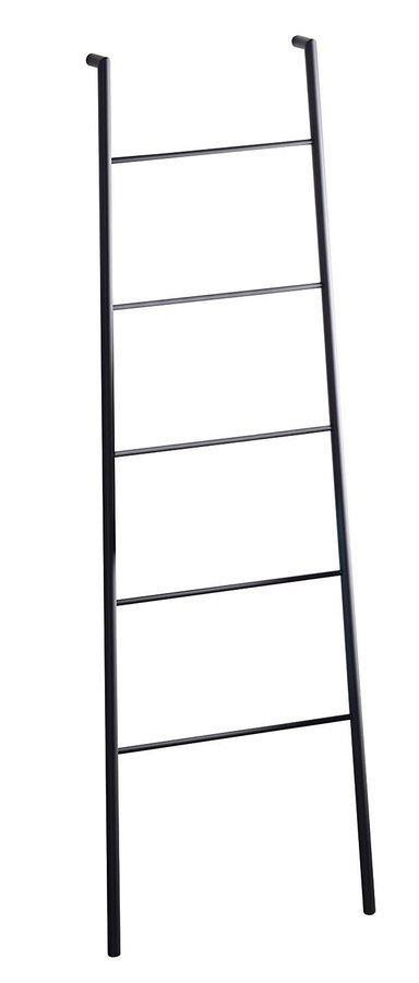 SEGA sušák ručníků na opření 550x1700x70mm, černá mat SE104