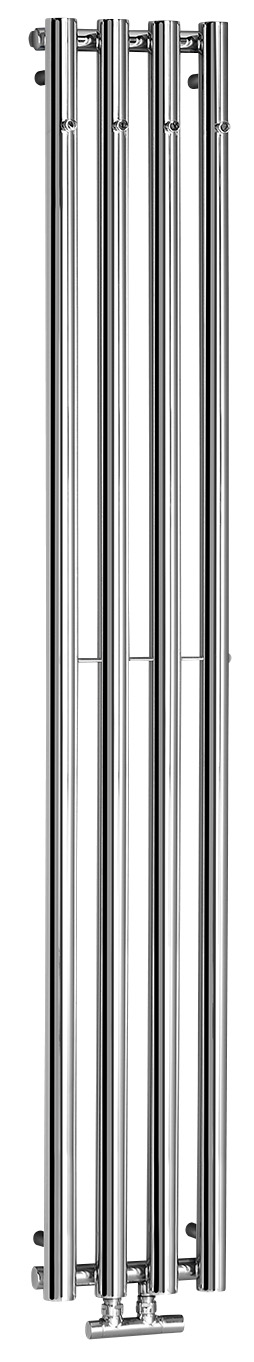 PILON otopné těleso 270x1800mm, se čtyřmi háčky pro ručník, chrom IZ120