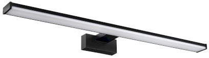 CHICAGO XL LED svítidlo, 600x120mm, 12W, 230V, IP44, plast, černá mat AU470