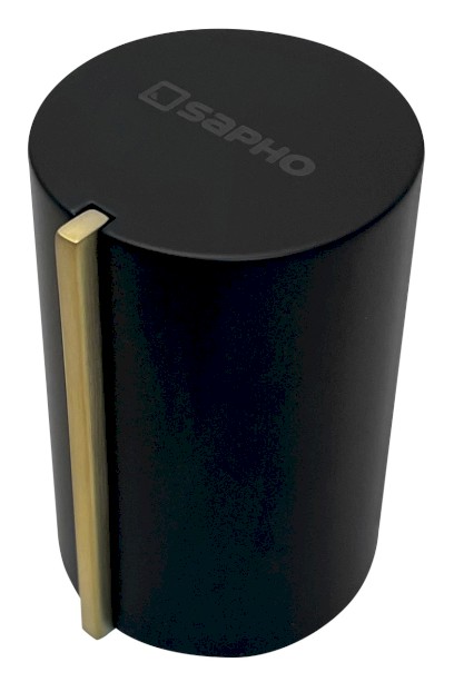 KAISA páka k baterii, černá/zlato mat ZT095-01