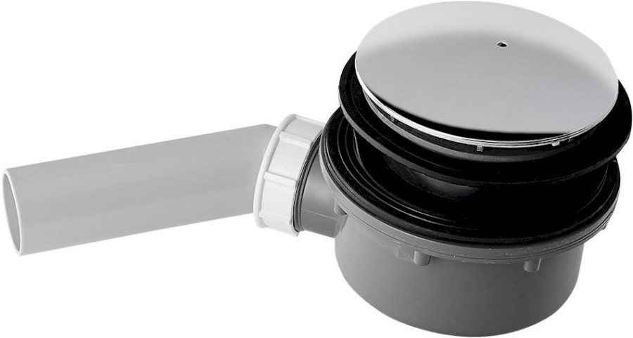 RETRO vaničkový sifon, průměr 90mm, DN40, krytka chrom 905601