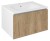 LOREA umyvadlová skříňka 70x44x51,2cm, 1x zásuvka, dub alabama/bílá mat LE070-2231