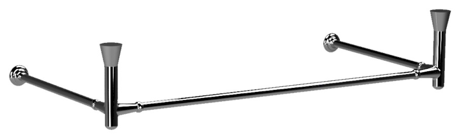 927390 (61930) THE NEW YORKER závěsná konstrukce pro umyvadlo 100cm, chrom 927390