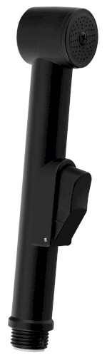 B140B (55965) Bidetová sprška s držákem, ABS/černá mat B140B
