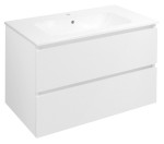 EZ801-3030 (60292) EZARA umyvadlová skříňka 79,8x52x46cm, bílá lesk EZ801-3030