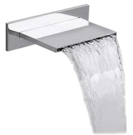 Plochá vytoková hubice 240x60mm, chrom AVI004