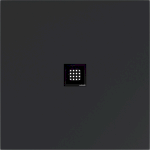 71552.51 (57479) FLEXIA vanička z litého mramoru s možností úpravy rozměru, 100x100cm, antracit mat 71552.51