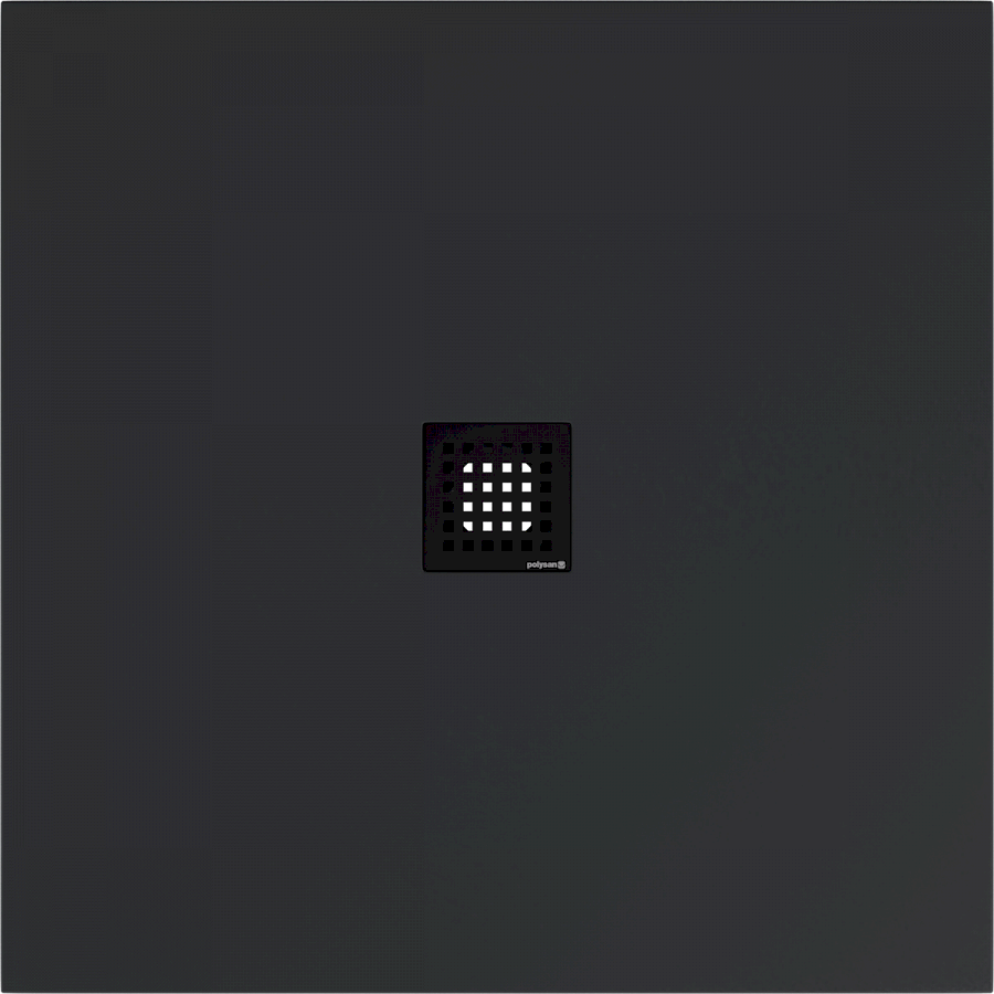 71552.51 (57479) FLEXIA vanička z litého mramoru s možností úpravy rozměru, 100x100cm, antracit mat 71552.51