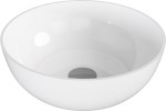 BANERA ROUND umyvadlo na desku, litý mramor, průměr 39cm, bílá 14337