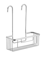 248913 (56784) SMART police do sprchy závěsná, na baterii, 300x375x120 mm, chrom 248913