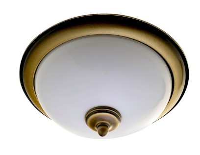 GLOSTER stropní svítidlo,  ø 315mm,  2xE14, 40W, IP21, bronz AU514
