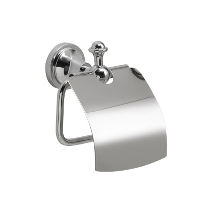 NEVIS držák toaletního papíru s krytem, chrom NV2513