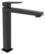 TI007B (55721) TURSI stojánková umyvadlová baterie vysoká, prodloužená hubice, černá mat TI007B