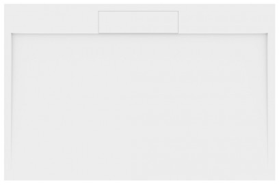 IRENA sprchová vanička z litého mramoru, obdélník 150x100cm, bílá HI150100