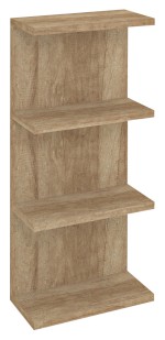 RIW300-0022 (50655) RIWA otevřená police 30x70x15cm, dub alabama RIW300-0022