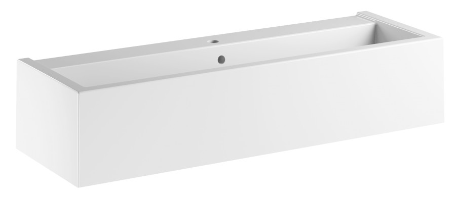 KANAAL keramické umyvadlo 120x40cm, bílá 574201