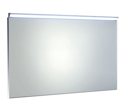 BORA zrcadlo s LED osvětlením a vypínačem 100x60cm, chrom AL716