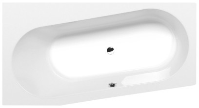 ASTRA WL asymetrická vana 165x90x48cm, bílá 30611