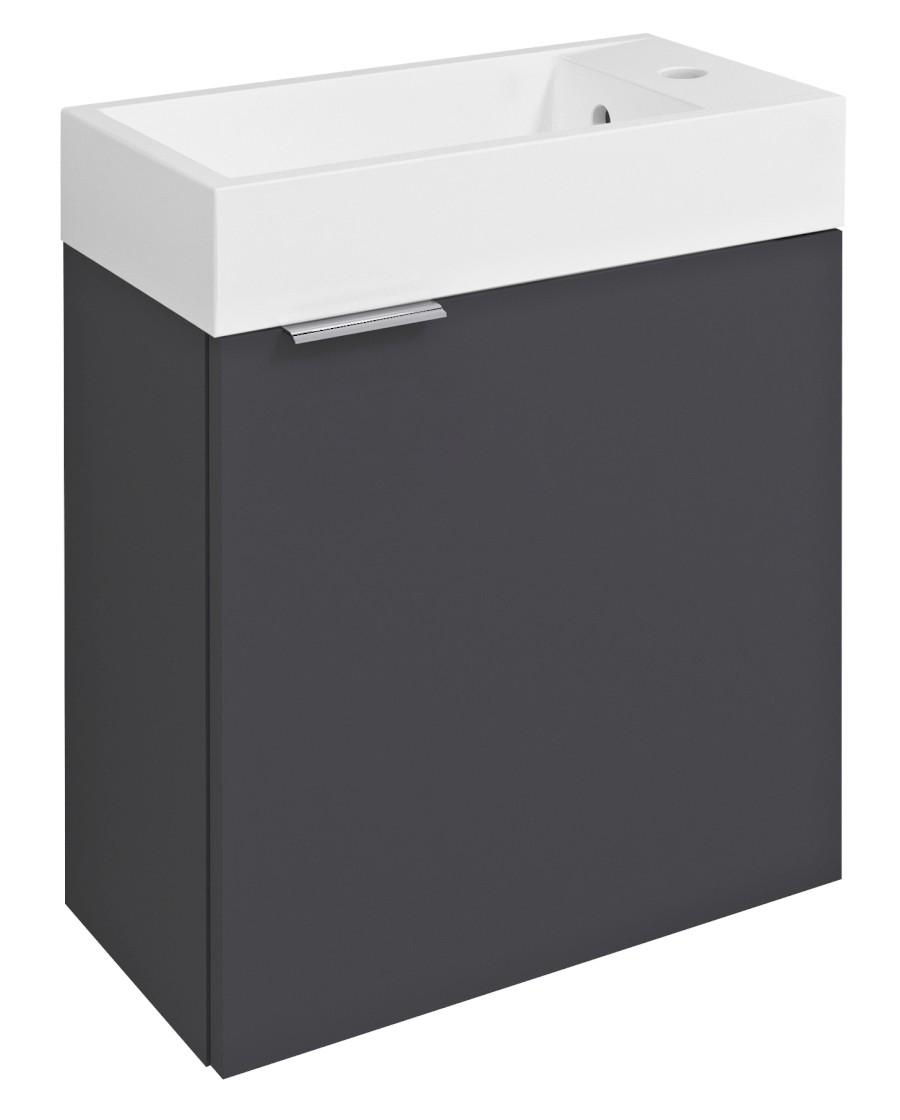 LT410-3434 (52997) LATUS IV umyvadlová skříňka 49,5x50x25cm, antracit matný LT410-3434