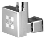 KTX topná tyč s termostatem, s krytem pro kabel, 600 W, chrom KTX-CW-600