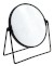 SUMMER kosmetické zrcátko na postavení, Ø 160mm, oboustranné, černá 03009010