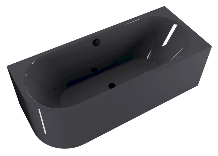 72129M.30 (58635) VIVA R MONOLITH asymetrická vana 180x75x60cm, šedá 72129M.30