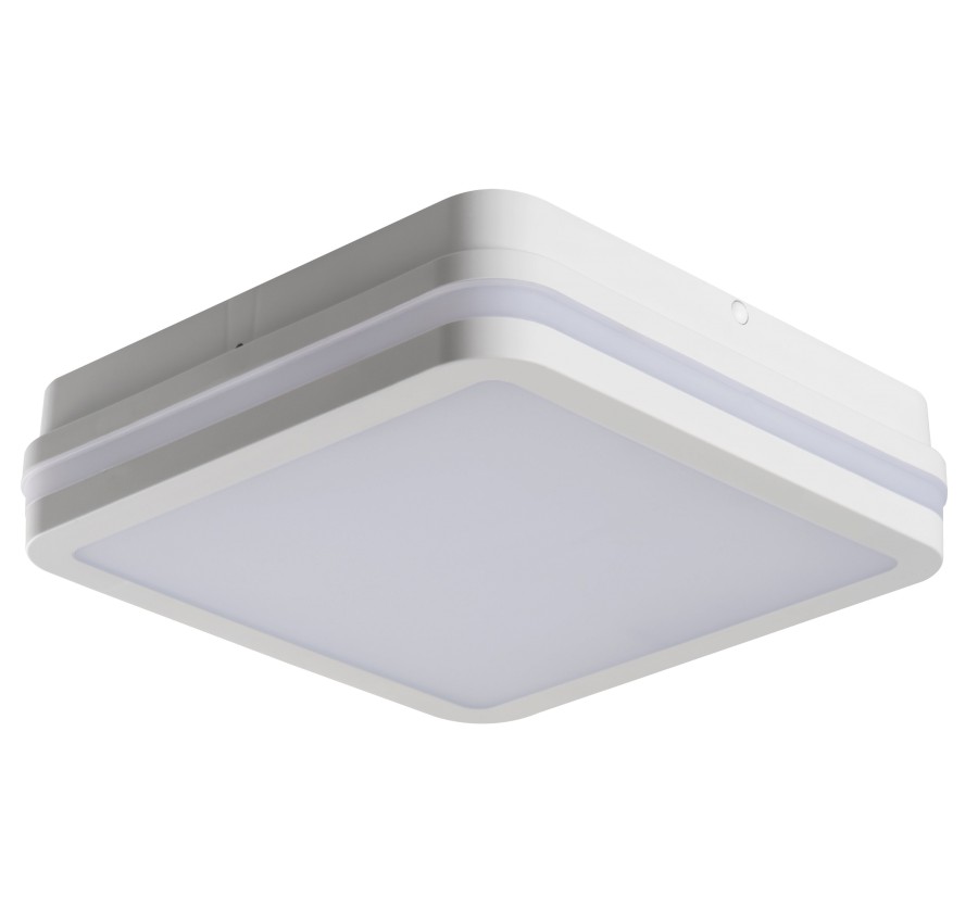 BENO stropní LED svítidlo 260x260mm, 24W, IP54, bílá 33342