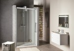 VOLCANO sprchové dveře 1200 mm, čiré sklo GV1012