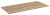 Deska DTDL 90,4x1,8x46,5cm, dub Alabama CR091-2222