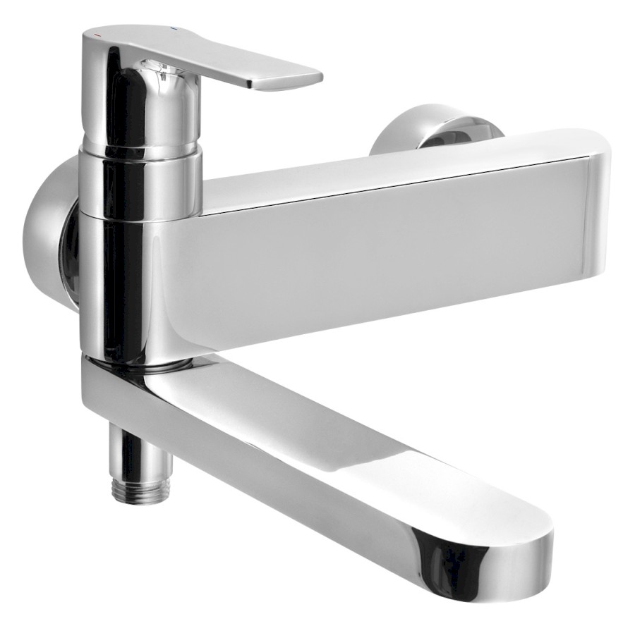 XA101 (59168) PAX nástěnná vanová baterie, otočné ramínko, chrom XA101