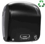 A88423BM (53264) SKIN zásobník na papírové ručníky v roli, Autocut, 33x37,1x22,1cm, ABS, černá mat A88423BM