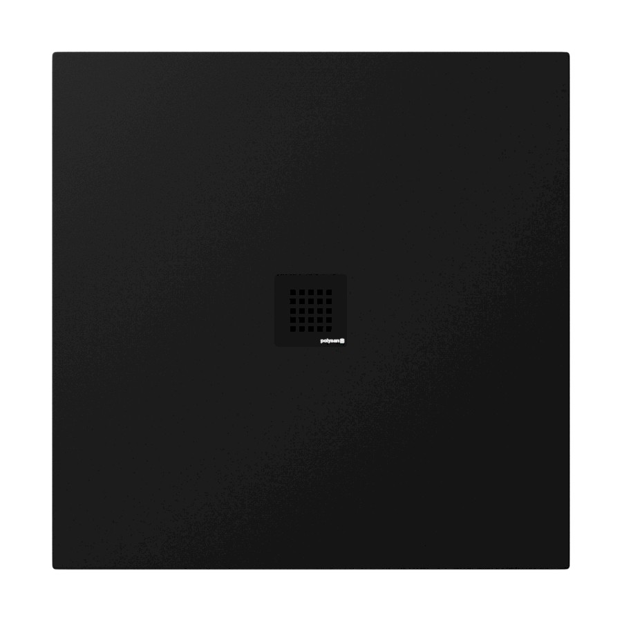 84300.21 (54971) TRENECA vanička z litého mramoru s možností úpravy rozměru, 90x90cm, černá mat 84300.21