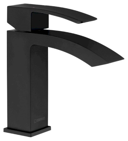 GINKO 25 stojánková umyvadlová baterie, černá mat 1101-06B