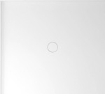 MIRAI sprchová vanička z litého mramoru, obdélník 100x90x1,8cm, levá, bílá 73171